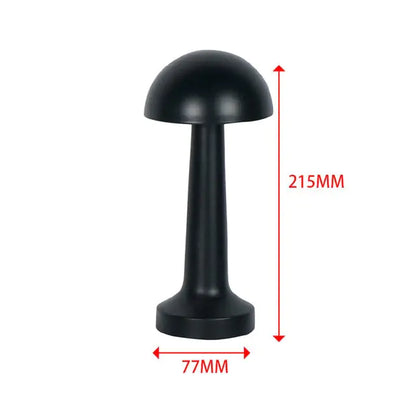 Retro Bar Desk Table Lamp Rechargeable Wireless Touch Sensor Night Light for Restaurant Coffee Bedroom Bedside Home Decor Lamps