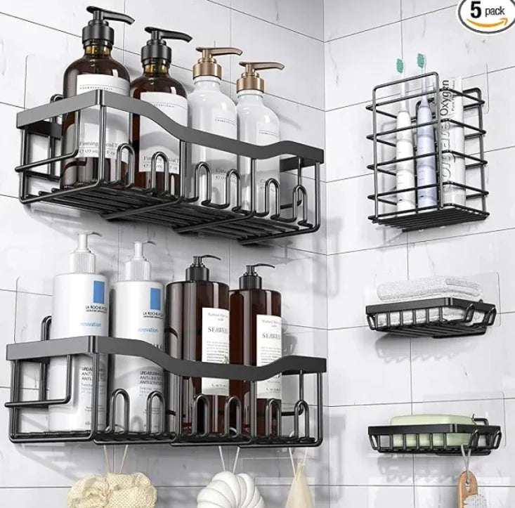 Bathroom Wall-mounted Storage Rack