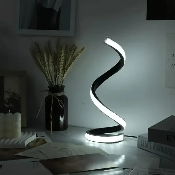 LED Spiral Table Lamp