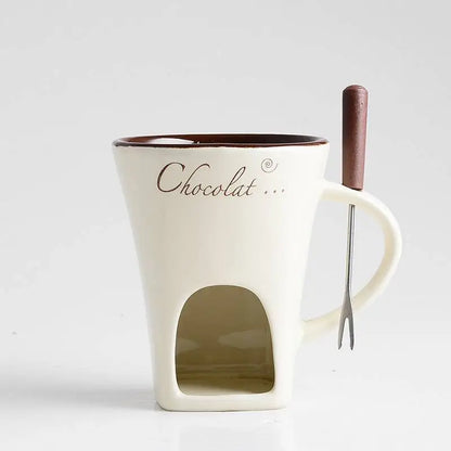 Fondue Mug Set – Mini Personal Fondue Pots