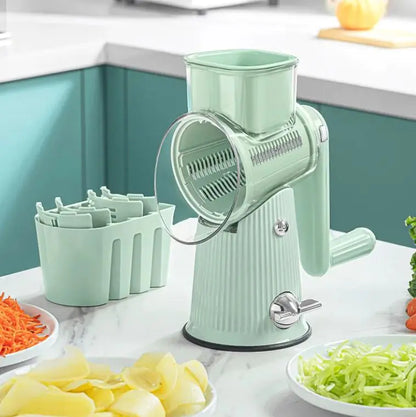 Household Vegetable Cutting Hand Roller Multifunctional Shredder