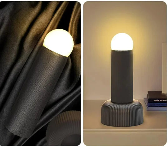 Hand Pull Small Night Lamp Charging Creative Sleep Light