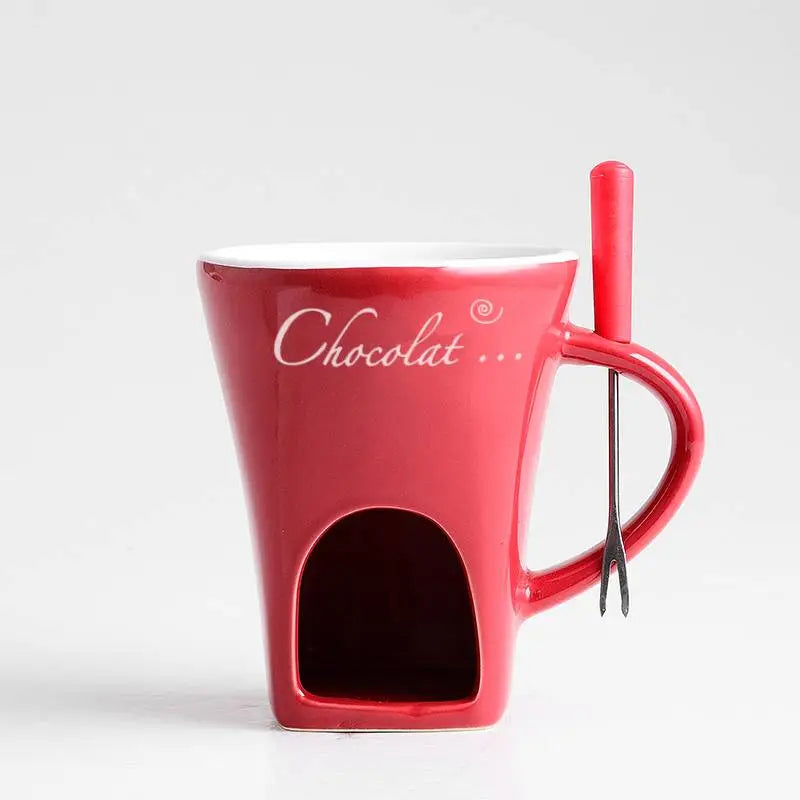 Fondue Mug Set – Mini Personal Fondue Pots