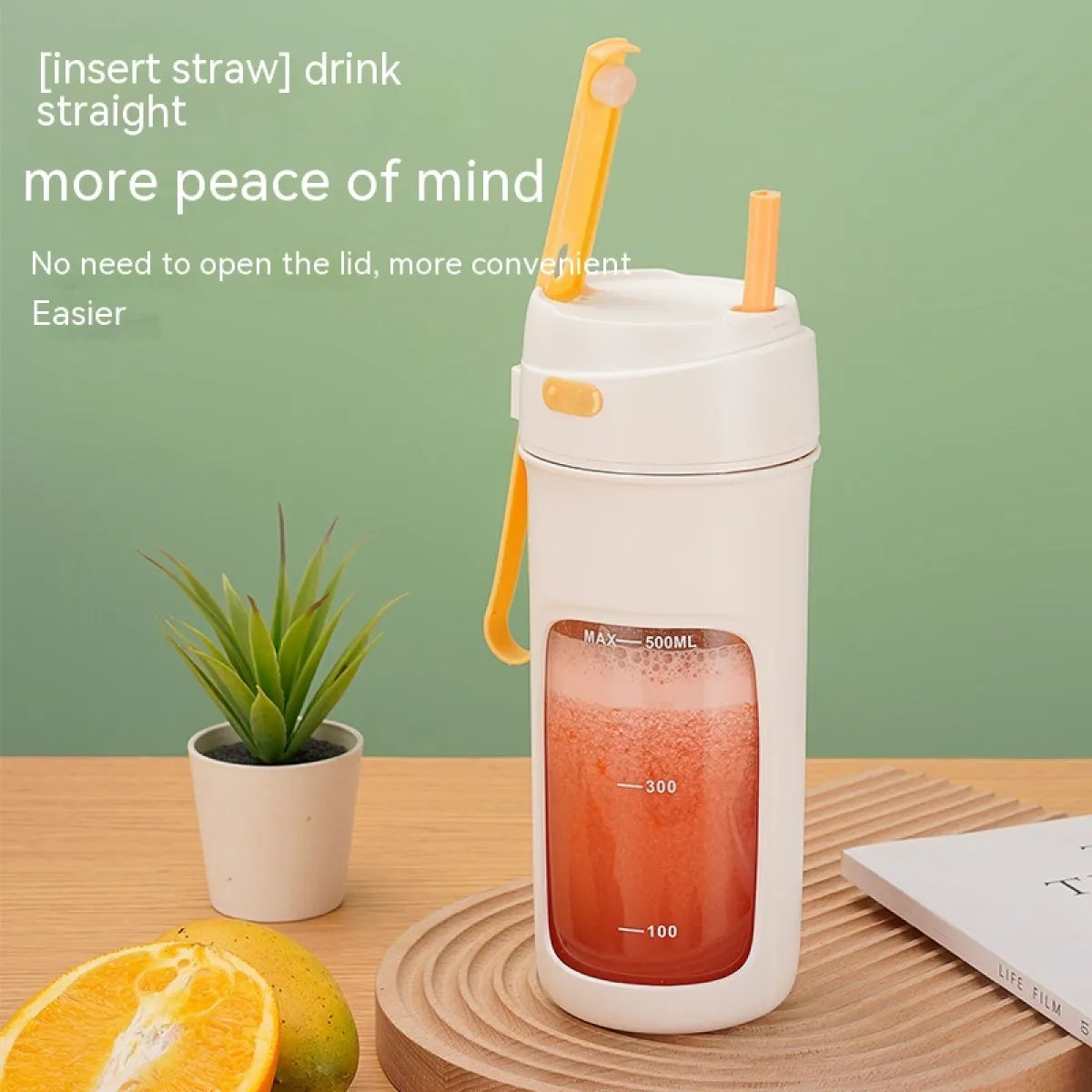 Portable Mini Juice Cup & Ice Crusher