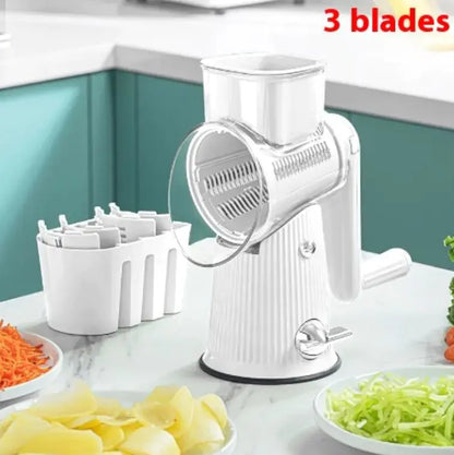 Household Vegetable Cutting Hand Roller Multifunctional Shredder